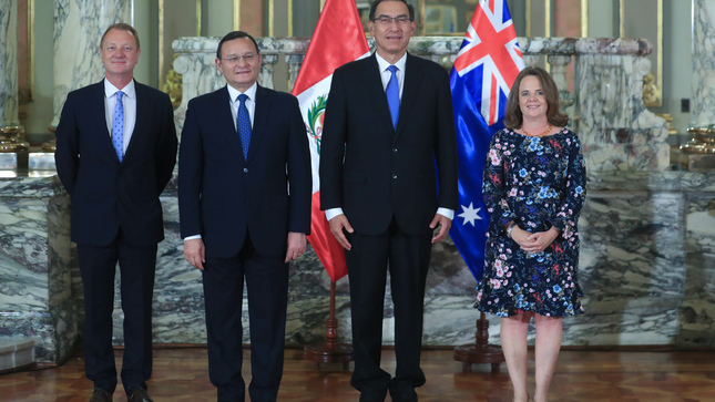  Nuevos embajadores de Australia, Turquía, Arabia Saudita y Austria