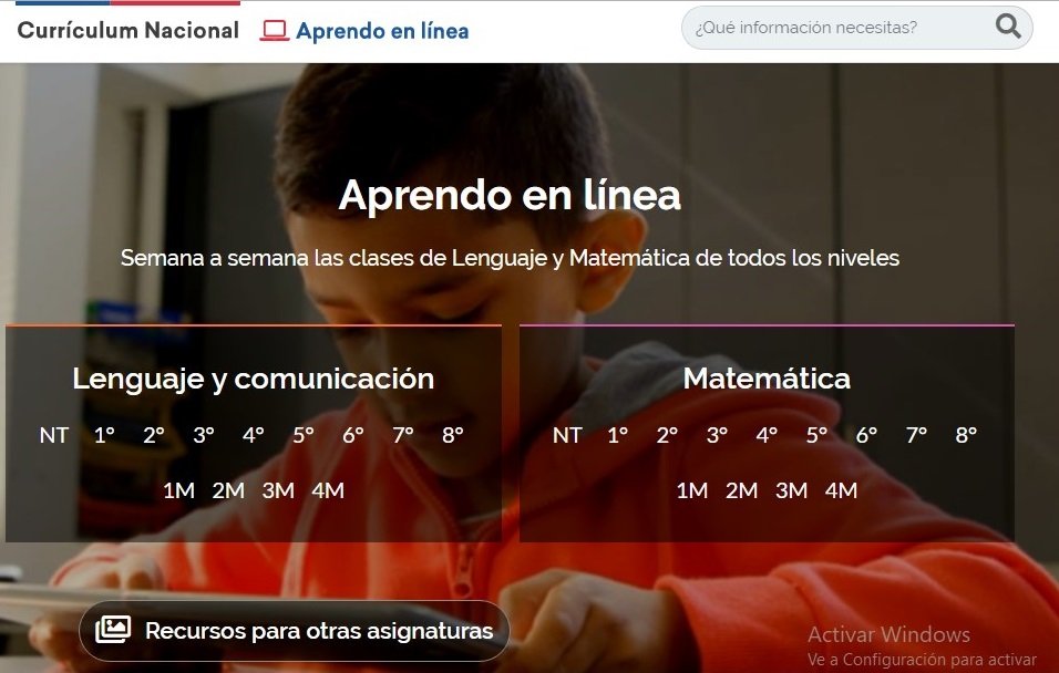 educación virtual en Chile