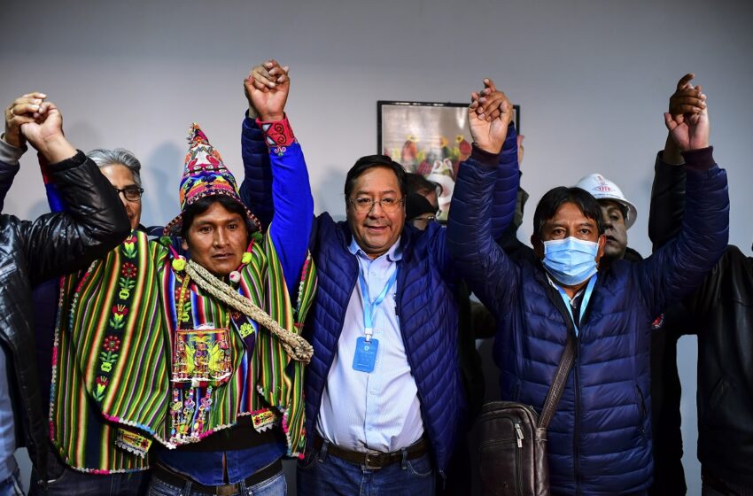  Luis Arce gana en primera vuelta la presidencia de Bolivia
