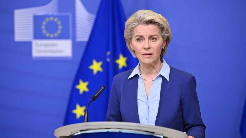 La presidenta de la Comisión Europea, Ursula Von der Leyen, anunció un nuevo paquete de sanciones