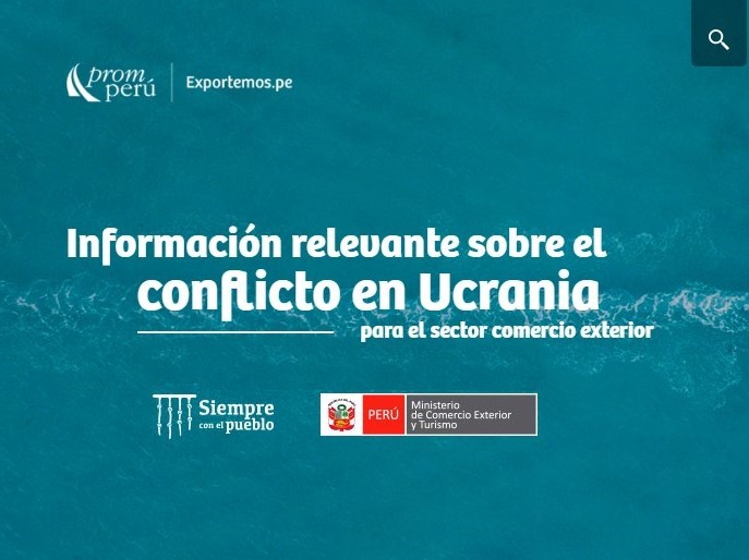  Crean página web para apoyar a empresas peruanas afectadas por conflicto en Ucrania