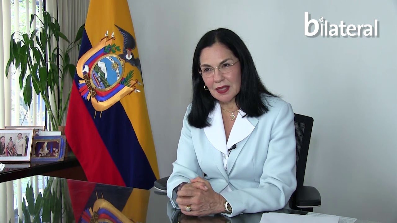 Día de la Mujer: Eva García Fabre, embajadora de Ecuador en el Perú.